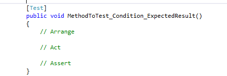 TestMethodSnippet