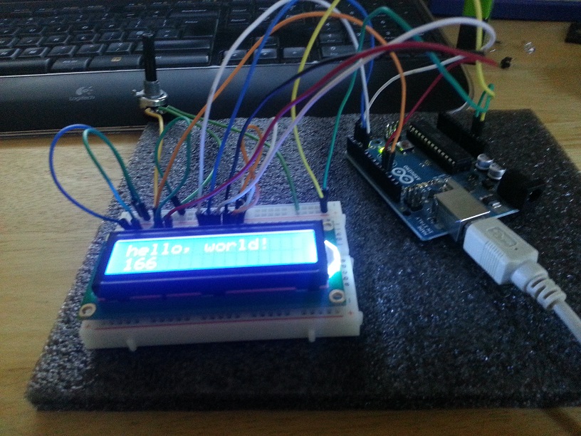 Arduino with LCD