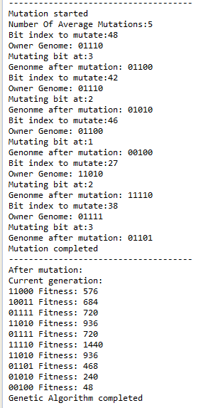 Genetic Algorithm 5