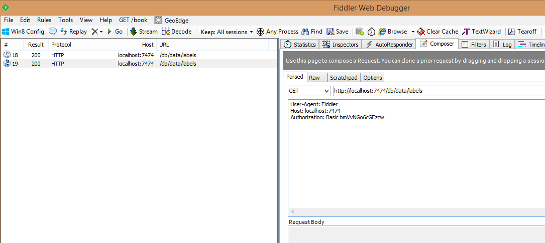 Results for all labels
