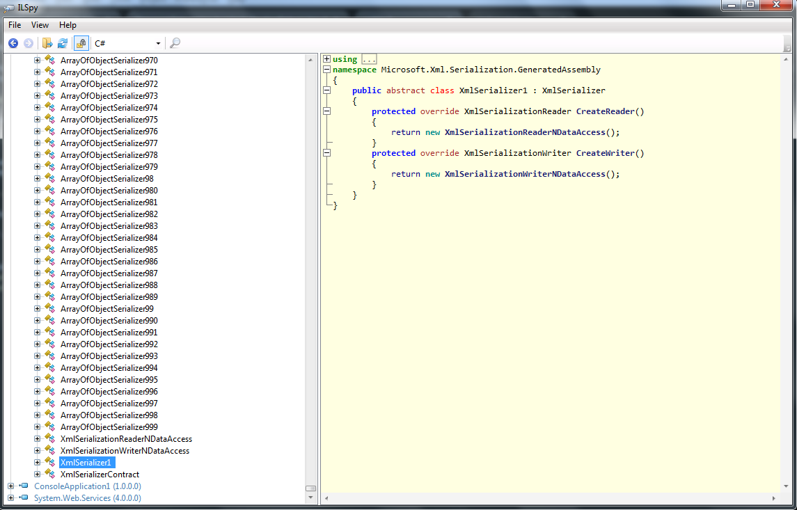 XmlSerializers.dll in ILSpy