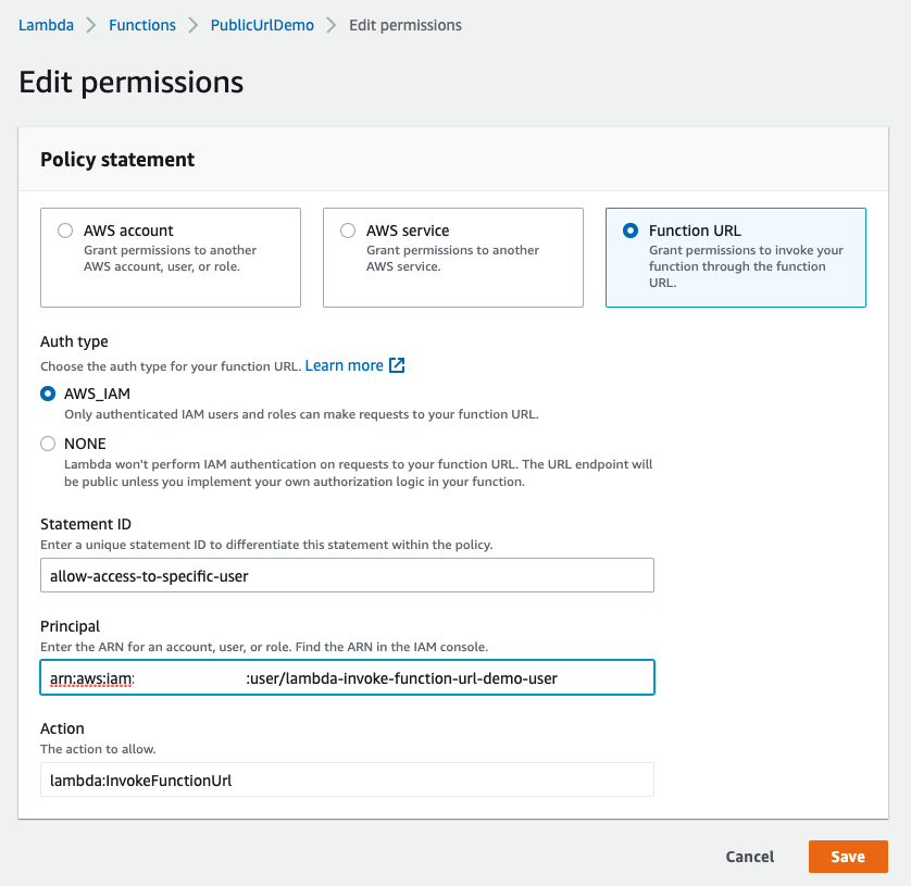Updated auth type settings