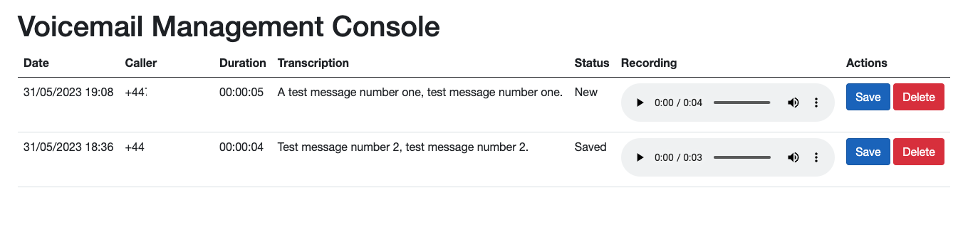 Build a Voicemail Inbox using Twilio Voice and Blazor (Part 2) - image 4