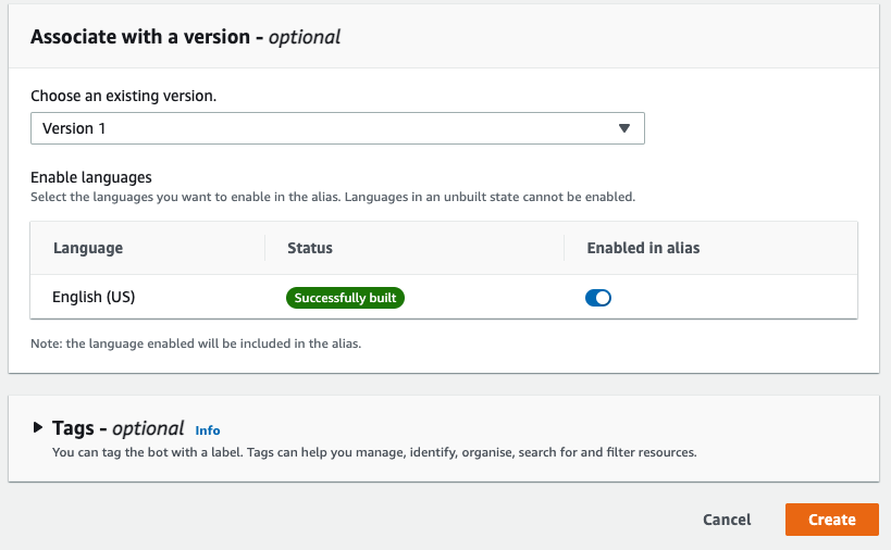 Create an SMS chatbot using Amazon Lex and Twilio SMS - image 15