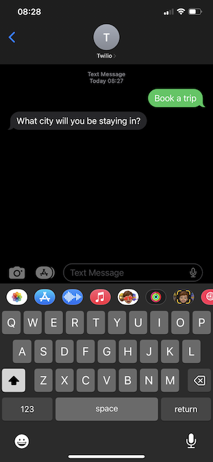 Create an SMS chatbot using Amazon Lex and Twilio SMS - image 23