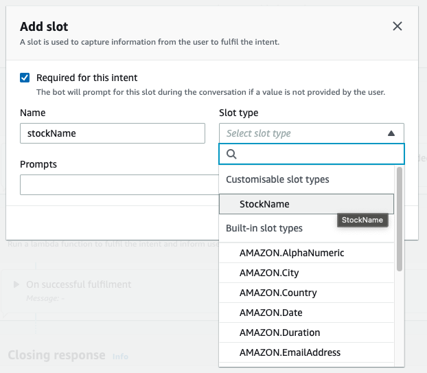 Create an SMS chatbot using C#, Amazon Lex, and Twilio SMS - image 16