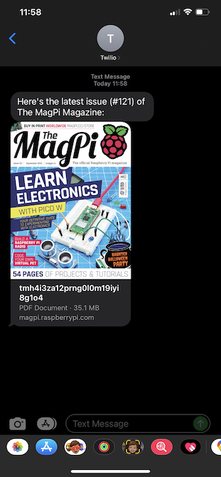 Get notified of new magazine issues using web scraping and SMS with C# .NET - image 6