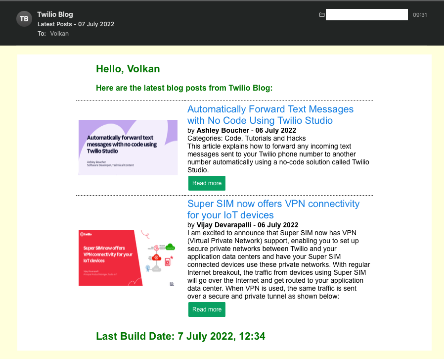 How to send RSS feed digest email with C# and SendGrid Dynamic Email Templates - image 16