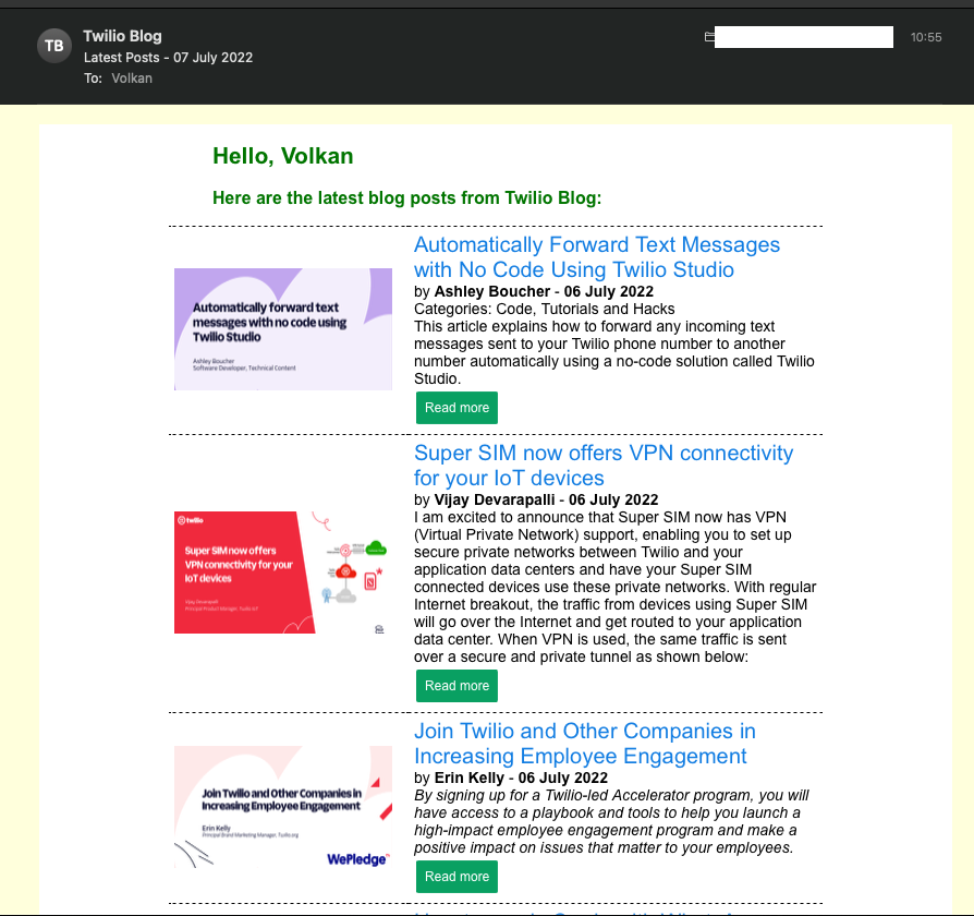How to send RSS feed digest email with C# and SendGrid Dynamic Email Templates - image 20
